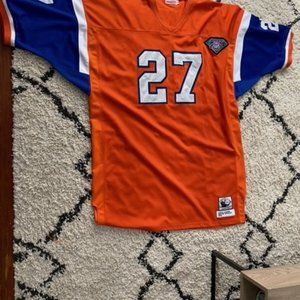 Size 58 Denver Broncos Atwater #27 Jersey 75th NFL